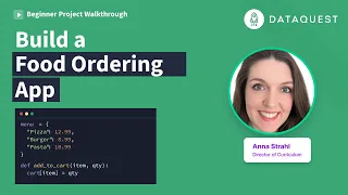 Your First Python App Build a Food Ordering App from Scratch Beginner Walkthrough