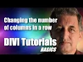 DIVI Theme Tutorial for Beginners - Changing the number of columns in a row using DIVI