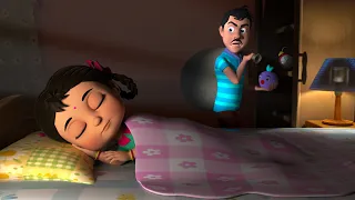 Main Toh So Rahi Thi | घर में चोर आया | Hindi Rhymes - Zappy Toons