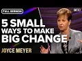Joyce Meyer 5 Truths That Will Set You Free Full Sermon TBN