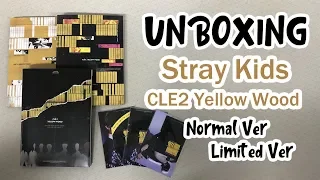 Download Straykids CLE 2 : Yellow wood Special album normal \u0026 Limited full ver unboxing MP3