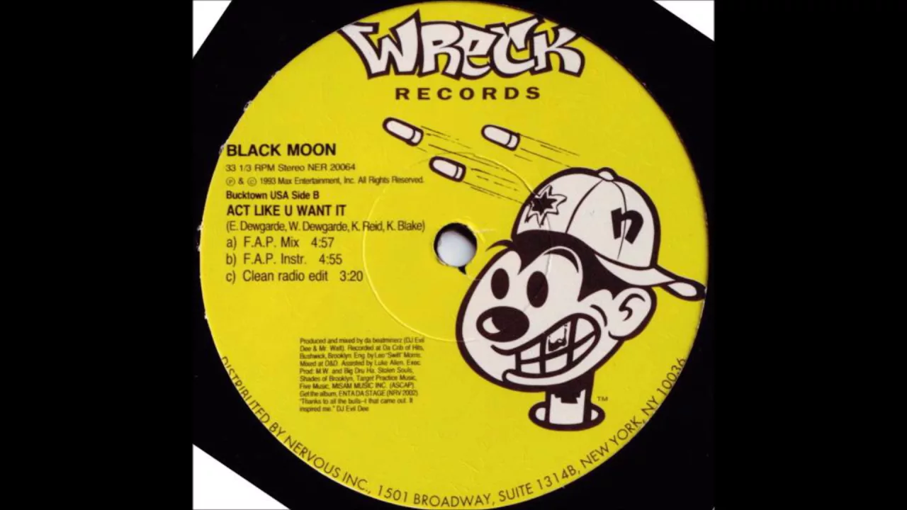 Black Moon - Act Like You Want It (F.A.P mix)
