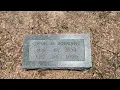 Civil War Veteran John G Stewart at rest in Roselawn Cemetery - McAllen Texas