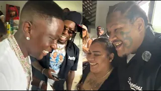 Crip Mac Shows Boosie His Girlfriends Birth Certificate To Prove She s Not Trans At His Pool Party
