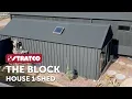 Stratco The Block 2025 House 1 Shed
