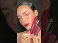 Download Lagu FULL FACE USING ONLY BURGUNDY MAKEUP 🍒 yay or nay?