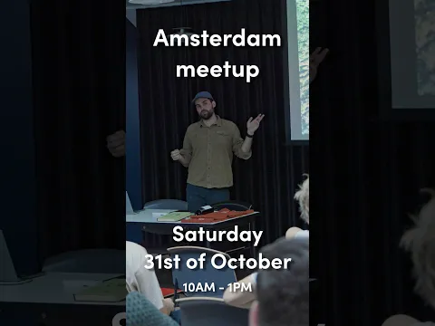 Come meet us in Amsterdam!