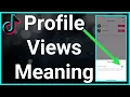 What Does Profile Views On TikTok Mean
