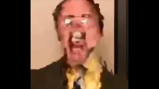Dwight screaming EARRAPE