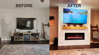 DIY Fireplace Media Wall The 3 Mistakes I Made Full Build Guide