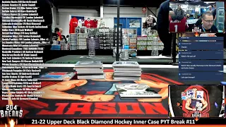 21-22 Upper Deck Black Diamond Hockey Inner Case PYT Break