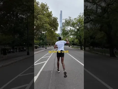 J'ai essayé de faire le tour de Central Park en moins d'une heure.