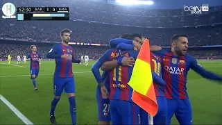 ملخص مبارة برشلونة و ريال مدريد 1 1 الدوري الإسباني 3 12 2016 