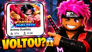 ENTREI NO ANIME DUELISTS DEPOIS DE 1 MÊS... E TUDO MUDOU! 😱 - ANIME DUELISTS - ROBLOX