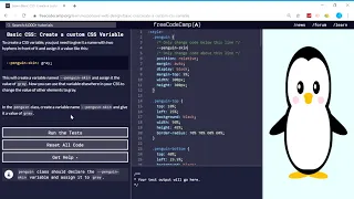 Basic CSS Create a custom CSS Variable freeCodeCamp