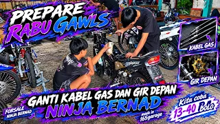 FORSALE NINJA BERNAD‼️GANTI FINAL GEAR & KABEL GAS ‼️BIAR MAKIN NGEJET‼️CJDWGANK