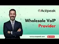 Wholesale VoIP Provider Comedy Ads Acepeak