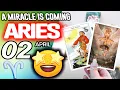 Aries A MIRACLE IS COMING horoscope for today APRIL 2 2026 tarot APRIL