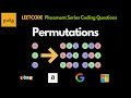 Permutations - Backtracking