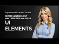 Web Client w Typescript and Vue UI Elements - Tryton Development Tutorial
