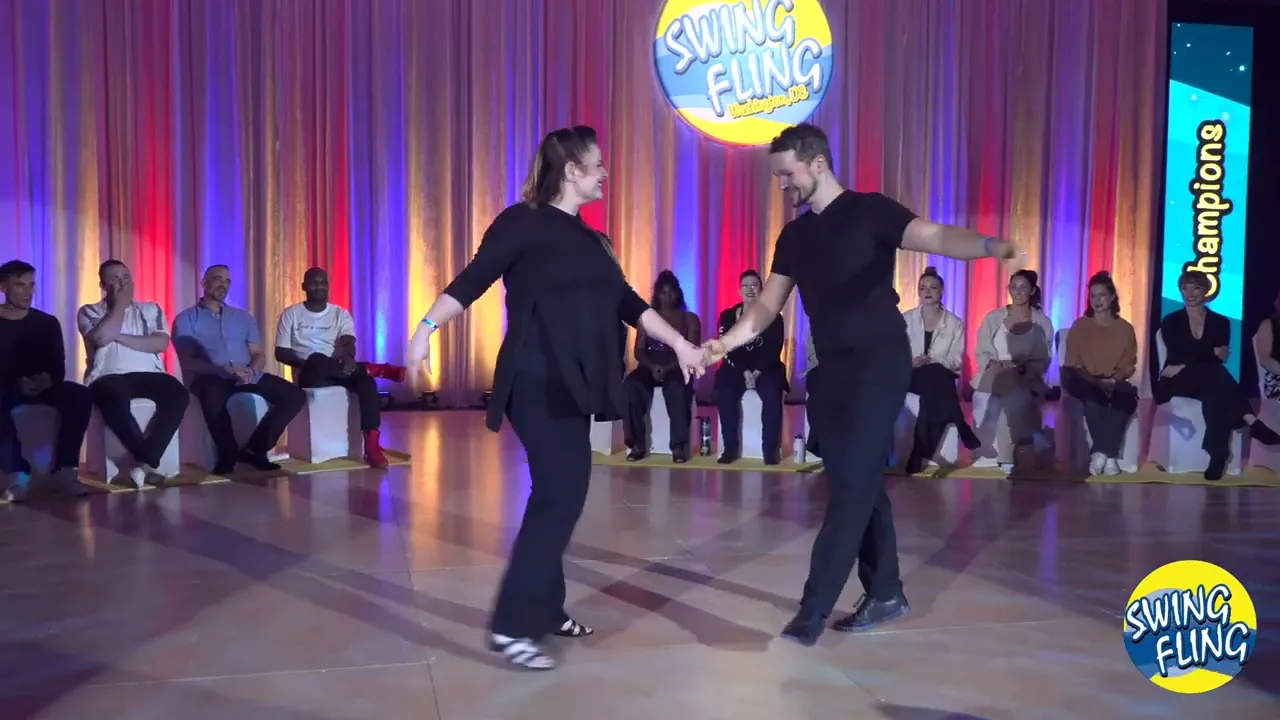2025 Swing Fling Champion Invitational Jack & Jill Philippe Berne & Kristen Shaw   4K