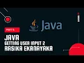 java sinhala 05 getting user input 2 Rasika Ekanayaka