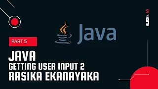 java sinhala 05 getting user input 2 Rasika Ekanayaka