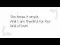 The Avett Brothers - January Wedding (lyrics)