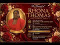 The Tribute Service Of Rhona Thomas
