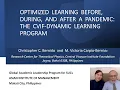 Optimized Learning Before During and After a Pandemic The CVIF-Dynamic Learning Program