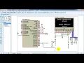 PIC16F877A DHT22 sensor SSD1306 OLED display Proteus simulation