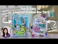 Make a 3D Layered Shadow Box Card with Your Own Layer Dies