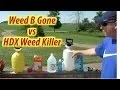 Weed Killer Challenge Vinegar Weed B Gone vs X