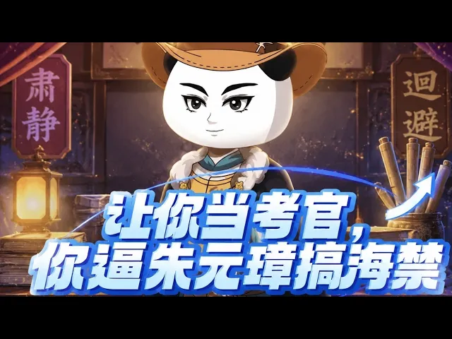 让你当考官,你逼朱元璋搞海禁