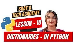 Python For Beginners Lesson 10 - Dictionaries In Python Python Tutorials