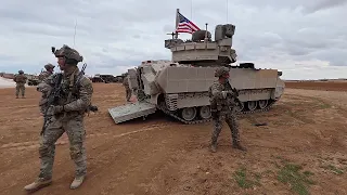 U S Army Soldiers In Syria In April 2025 