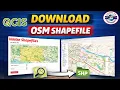 How to Download OpenStreetMap Shapefile using BBBike OSM to QGIS Tutorial for Beginners