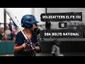 2025 11U PG Houston1000 Super Regional NIT Wildcatters 11U Elite-vs-SBA Bolts National