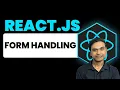 Form Handling in React Js React JS 19 Complete Course in Hindi 2026