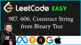 Construct String from Binary Tree Leetcode 606