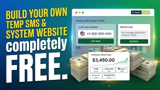 Free SMS Verification Website Source Code Build Temporary Number SaaS 2026