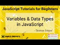 7 - Variables and Datatypes in JavaScript JavaScript Programming tutorials for Beginners