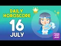 Aquarius horoscope today - July 16 2026