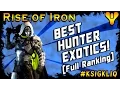 Download Lagu Destiny Best Hunter Exotics Full Exotic Armor Ranking