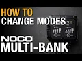 How to Change Modes on NOCO Genius Multi-Bank