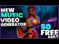 Download Lagu NEW AI Music Video Generator 🎶 Free 50 Songs/Day