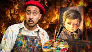 اللوحه المرعبه الي كانت في حياش الليبيين 🇱🇾| هكي سمعت 6