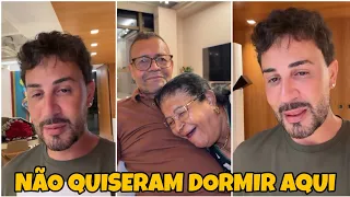 ✅ MARIA E VIRGÍLIO NÃO QUISERAM DORMIR COM CARLINHOS 