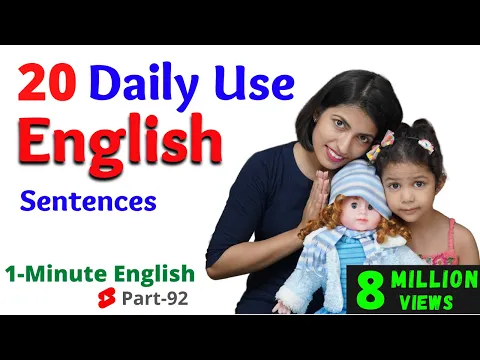 Download MP3 Adi and Mamma के साथ English में बोलें 20 Daily Use Sentences | 1 Minute English Speaking 36 #Shorts