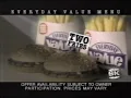 BURGER KING Everyday Value Meal Commercial 1994